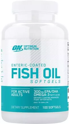 Жирні кислоти Optimum Nutrition Fish Oil 100 капсул (748927029840)