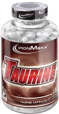Амінокислота IronMaxx Taurin 130 капсул (4260196290821)