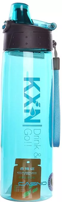 Бутылка для воды Casno KXN-1180 780 мл Голубая (KXN-1180_Blue)