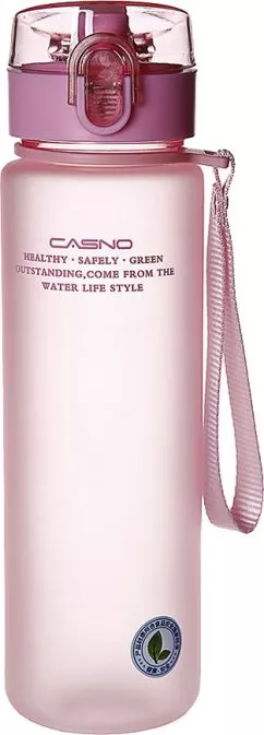 Бутылка для воды Casno KXN-1183 850 мл Розовая (KXN-1183_Pink)