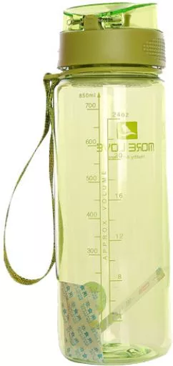 Бутылка для воды Casno MX-5040 More Love 850 мл Зеленая (MX-5040_Green)