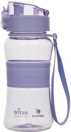 Бутылка для воды CASNO KXN-1104 Tritan 400 мл Фиолетовая (KXN-1104_Purple_Tritan)