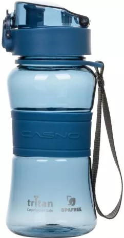 Пляшка для води CASNO KXN-1104 Tritan 400 мл Синя (KXN-1104_Blue_Tritan)