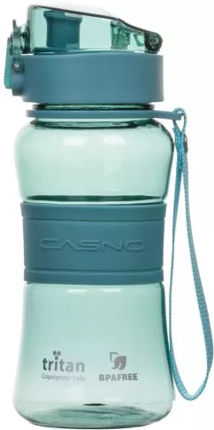 Пляшка для води CASNO KXN-1104 Tritan 400 мл Синя (KXN-1104_Green_Tritan)
