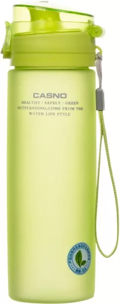 Бутылка для воды Casno KXN-1157 Tritan 650 мл Зеленая (KXN-1157_Green_Tritan)
