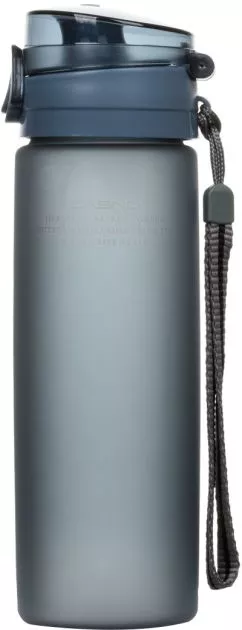 Бутылка для воды Casno KXN-1157 Tritan 650 мл Серая (KXN-1157_Grey_Tritan)