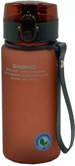 Бутылка для воды Casno KXN-1115 560 мл Оранжевая (KXN-1115_Orange)