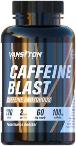 Кофеин Vansiton Caffeine Blast 120 таблеток (4820106592324)