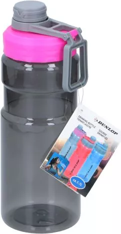 Спортивная бутылка для воды Dunlop 1.1 л Серая (871125213582 grey)