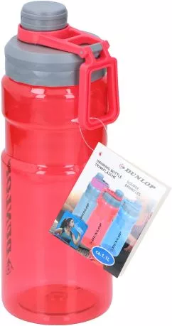 Спортивная бутылка для воды Dunlop 1.1 л Красная (871125213582-2 red)