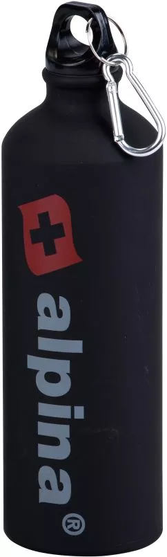 Спортивна пляшка для води Alpina 0.75 л Чорна (871125222898 black)