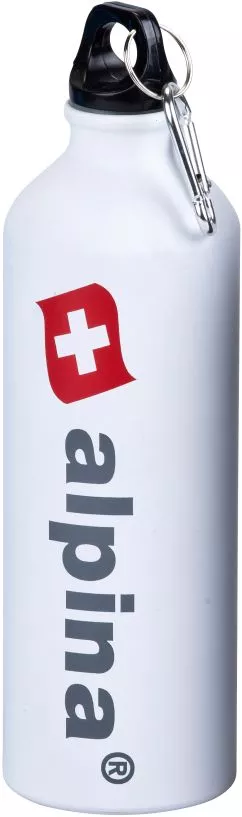 Спортивная бутылка для воды Alpina 0.75 л Белая (871125222898-2 white)
