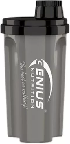 Шейкер Genius Nutrition Royal Shaker 500 мл Черно-серый (5949471392588)