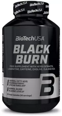 Жиросжигатель Biotech Black Burn 90 капсул (5999076229246)