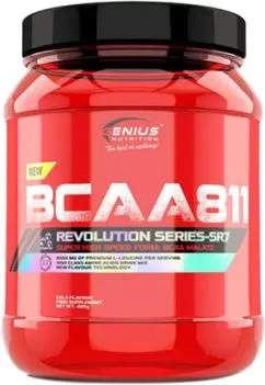 Амінокислота Genius Nutrition BCAA 8:1:1 400 г Кола (5405948223057)