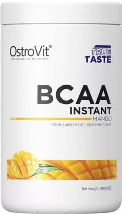 Амінокислота OstroVit BCAA Instant 400 г Манго (5902232613957)