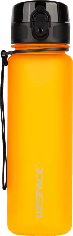 Бутылка для воды Uzspace 3026 Frosted 500 мл Сладко-оранжевая (6955482379462)