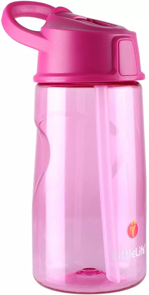 Бутылка для води Little Life Water Bottle 0.55 л Pink (15120-PN) - фото №4