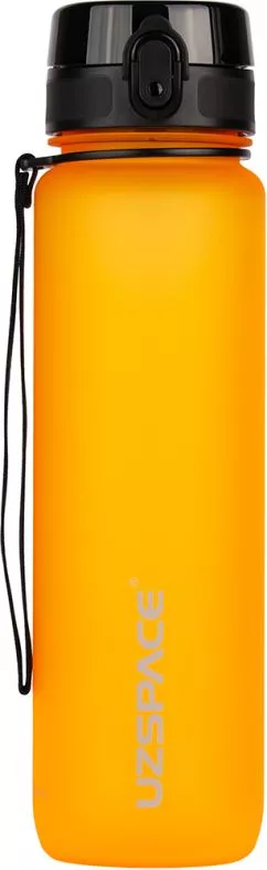 Пляшка для води Uzspace 3038 Frosted 1000 мл Солодко-оранжева (6955482379707)