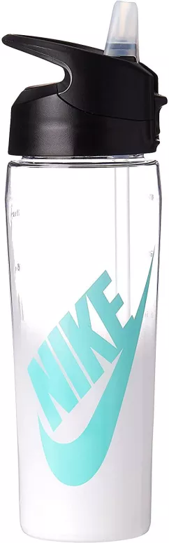 Бутылка для воды Nike TR Hypercharge Straw Bottle 24 Oz 709 мл Белая (887791328359)
