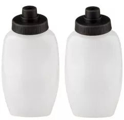 Бутылка для воды Fitletic Replacement Bottles для бегового пояса/сумки 0.25 л х 2 шт. Белая (RB08-01)