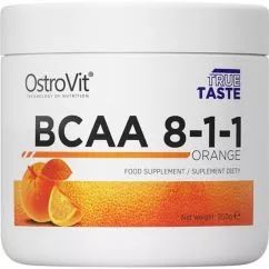 Амінокислота ВСАА OstroVit BCAA 8-1-1 200 г Апельсин (5902232610185)