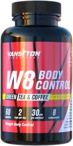 Жиросжигатель Vansiton W8 Body control 60 капсул (4820106592089)