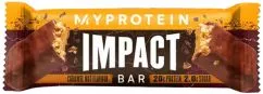 Батончики MYPROTEIN Impact Protein Bar 64 г карамель-орех (5059883097428)
