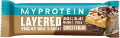 Батончики MYPROTEIN Impact Protein Bar 64 г печиво та крем (5056281161898)