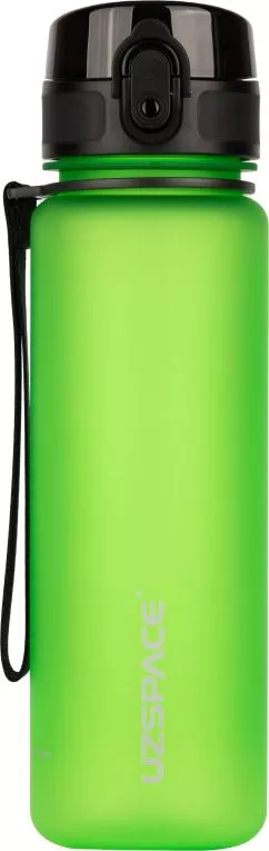 Пляшка для води Uzspace 3026 Frosted 500 мл Свіжо-зелена (6955482379486)