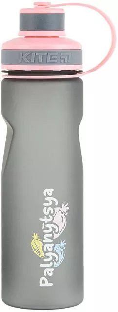 Пляшечка для води Kite Palyanytsya 700 мл Сіро-рожева (K22-398-03)