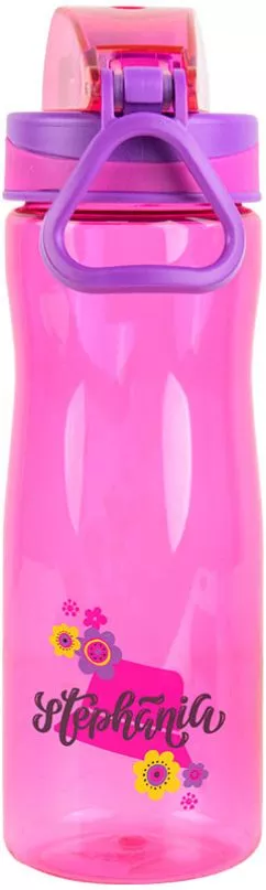 Пляшечка для води Kite Stephania 650 мл Рожева (K22-395-05)