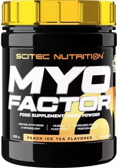 Предтреник Scitec Nutrition MyoFactor 285 г Холодный чай – персик (5999100028784)