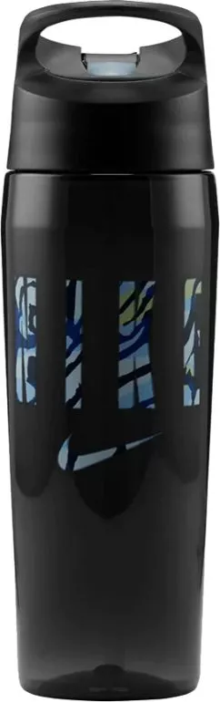 Пляшка для води Nike TR Hypercharge Straw Bottle 16 OZ N.000.0035.053.16 473 мл Біло-блакитна (887791412232)