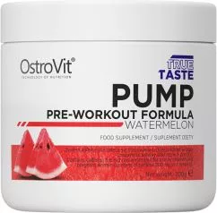 Передтренік OstroVit PUMP Pre-Workout Formula 300 г Кавун (5902232616668)