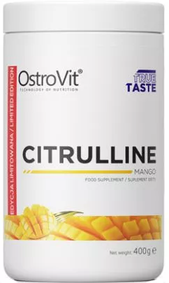 Предтренировочный комплекс OstroVit Citrulline 400 г манго (5903246227369)