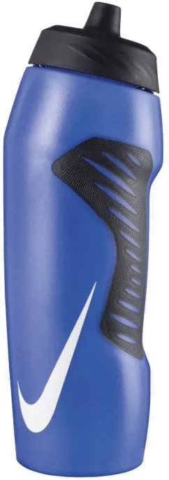 Пляшка для води Nike N.000.3524.451.24 Hyperfuel Bottle 24OZ 709 мл Синьо-чорна Унісекс (887791323194)