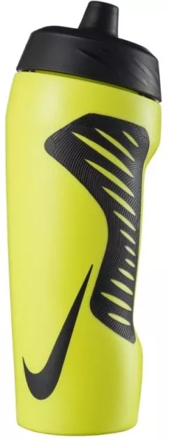 Пляшка для води Nike N.000.3524.740.24 Hyperfuel Bottle 24OZ 709 мл Жовто-чорна Унісекс (887791328144)