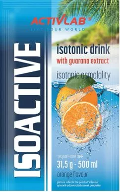 Ізотонік ActivLab Isoactive 31.5 г Апельсин (5907368844077)