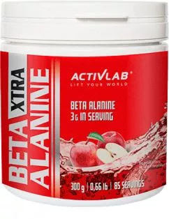 Амінокислота ActivLab Beta-Alanina XTRA 300 Передтренувальна добавка г Фруктовий (5907368858340)