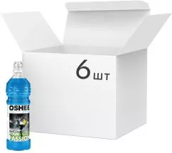 Упаковка безалкогольного газированного напитка Oshee Zero Multifruit 0.75 л х 6 шт (5908260251574)