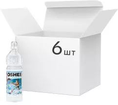 Упаковка безалкогольного газированного напитка Oshee Zero Pure 0.75 л х 6 шт (5908260252861)