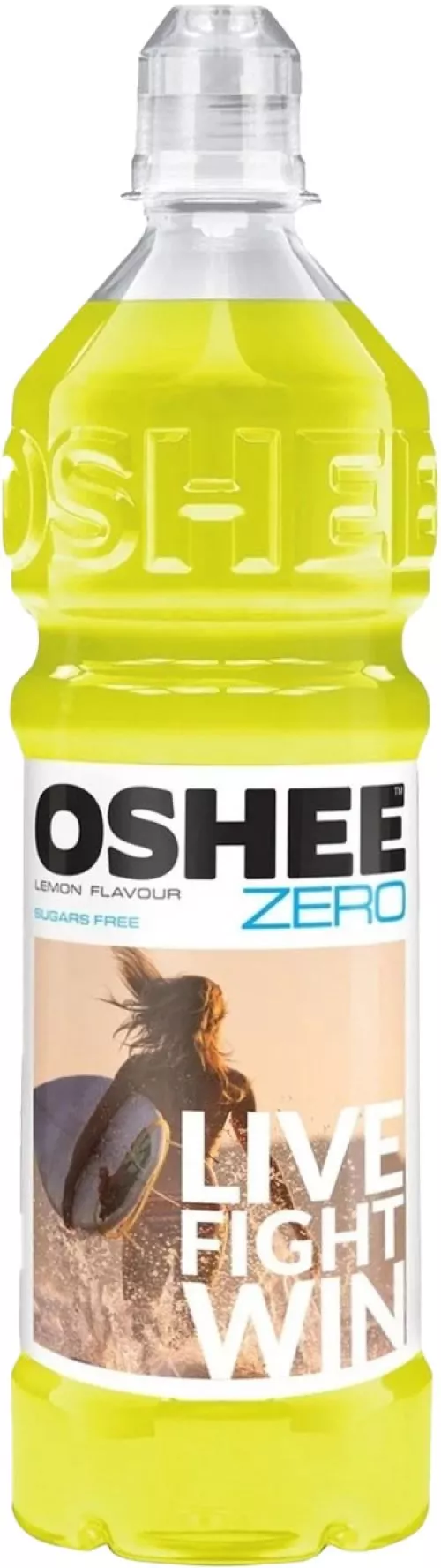 Упаковка безалкогольного газованого напою Oshee Zero Lemon 0.75 л х 6 шт (5908260251550) - фото №2