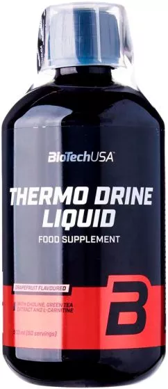 Жиросжигатель Biotech THERMO DRINE LIQUID 500мл грейпфрут (4018209101011)