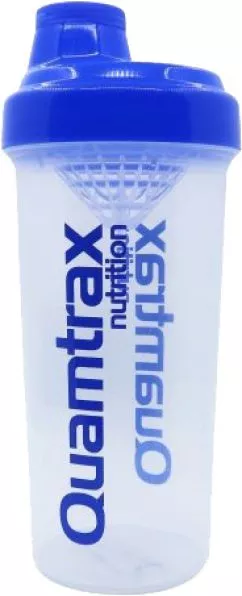 Шейкер Quamtrax 750 мл Прозрачный с синим (2009999010456)