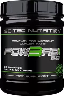 Передтренувальний комплекс Scitec Nutrition POW3RD! 2.0 350 г Вишневий дивак (728633109180)