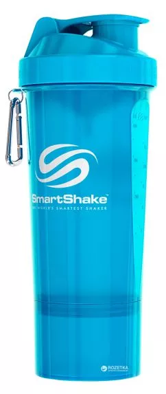 Шейкер SmartShake Slim 500 мл Neon Blue (7350057181980)