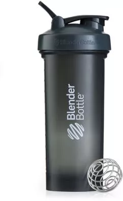 Шейкер BlenderBottle Pro45 с шариком 1.3 л Серый с белым (Pro 45 Grey/White (ORIGINAL))