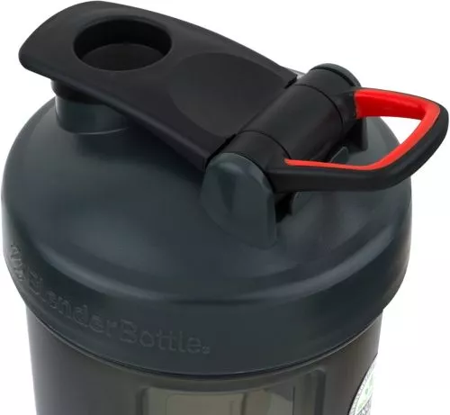 Шейкер BlenderBottle Pro45 с шариком 1.3 л Серый с красным (Pro 45 Grey/Red (ORIGINAL)) - фото №3