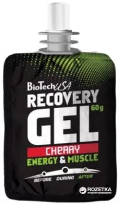 Предтренировочный комплекс Biotech Recovery Gel 60 г 1/12 вишня (5999076205202)